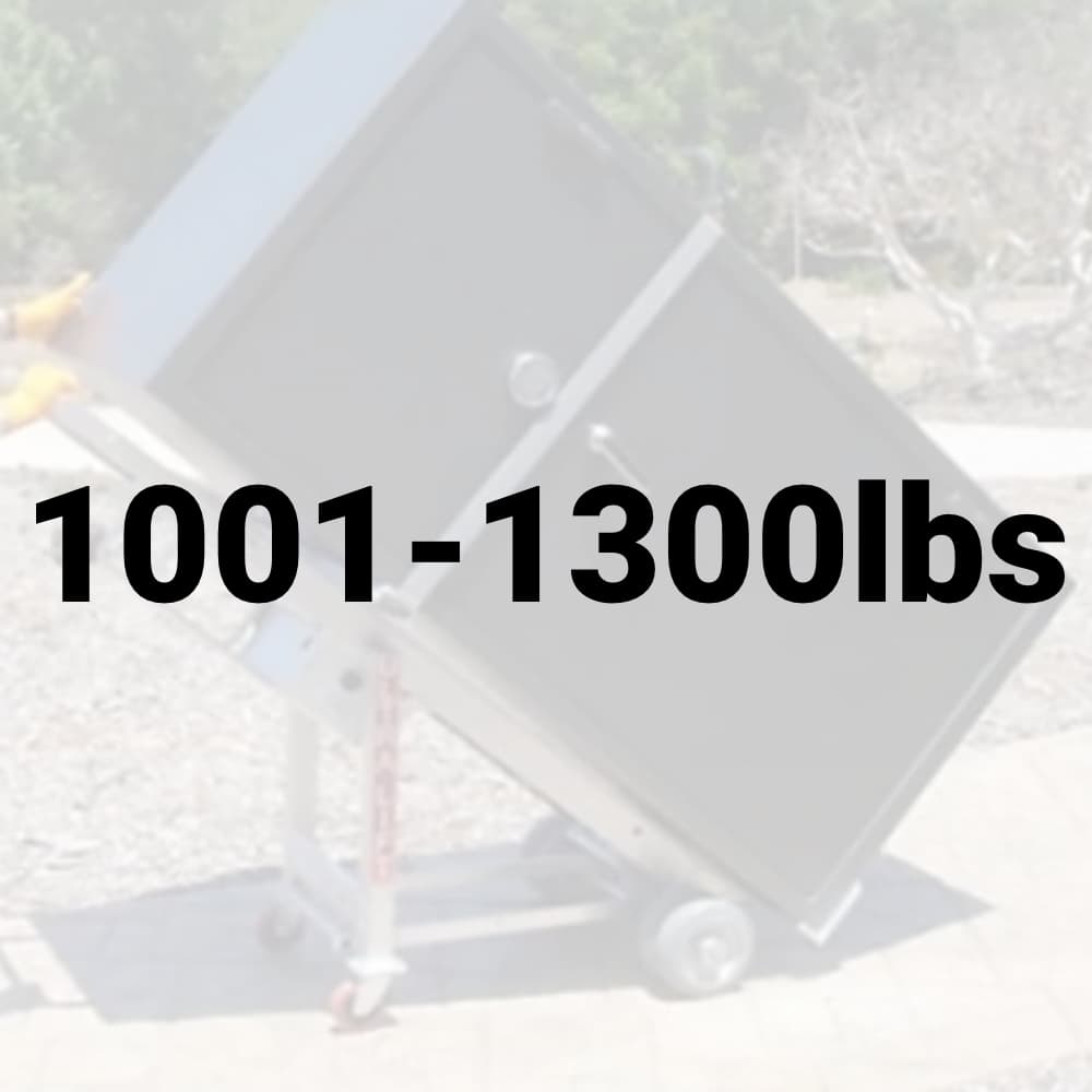 1001 - 1300lbs