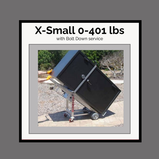 X-Small Safe - Ground Floor Installation with Bolt Down Service
